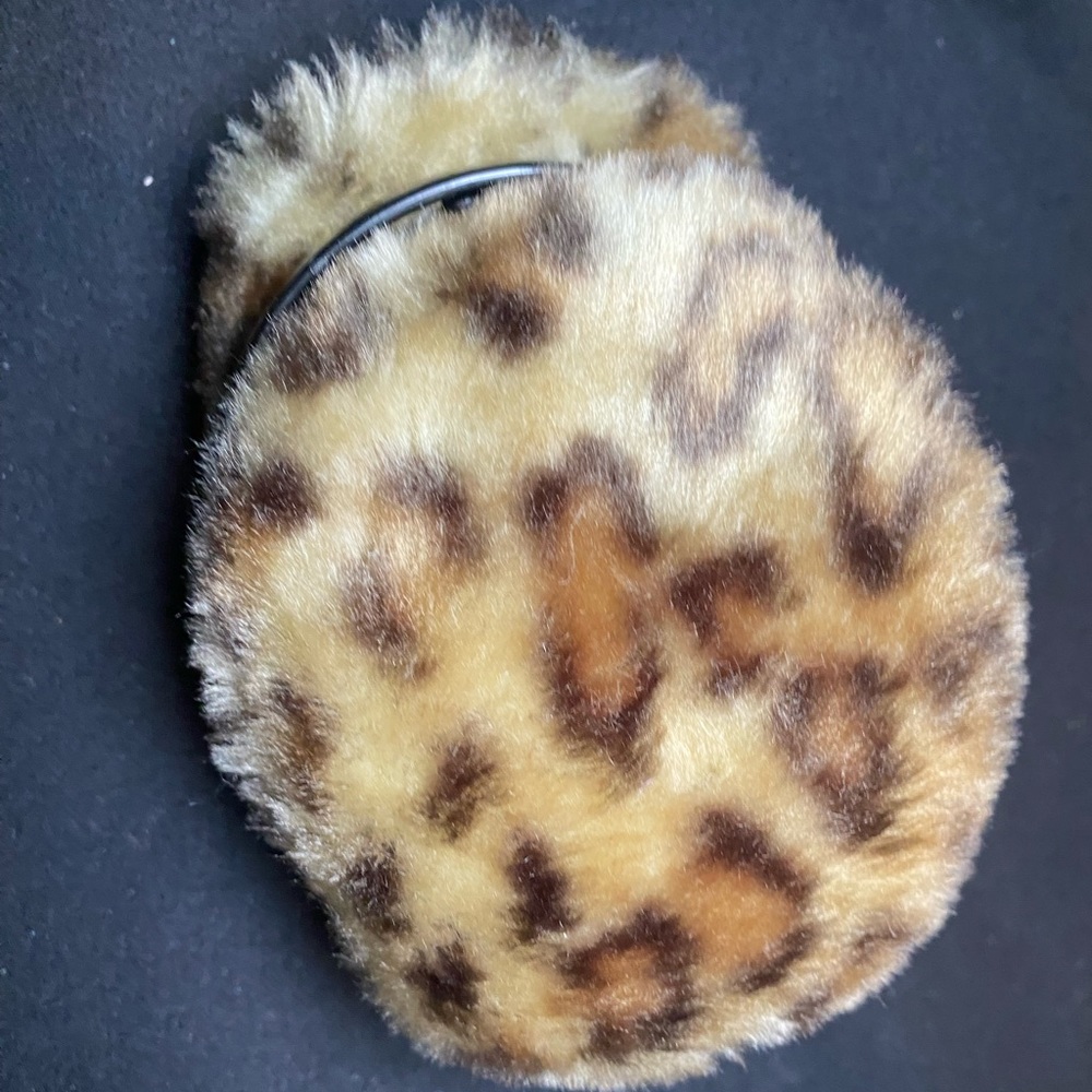Foldable Leopard Print Ear Muffs Kids / Juniors / Teen